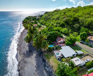 Villa Sainte Philomène Saint Pierre Martinique vue