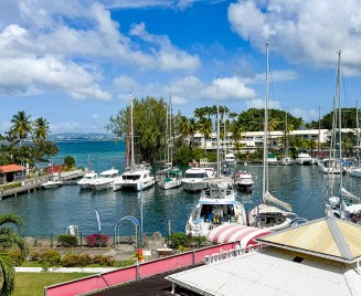 Location martinique Pointe du bout chez gina vue