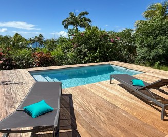 location villa grande anse martinique