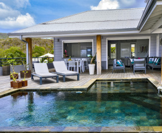 location belle villa le diamant martinique perlebleue