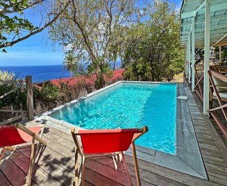 location maison Martinique TI CARBET Piscine