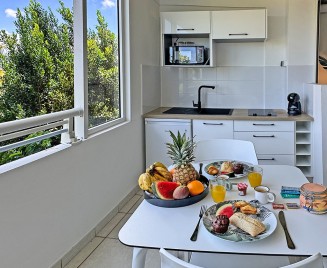 Studio Location Trois Ilets Martinique cuisine