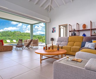 location villa MODERNE de luxe Martinique trois ilets