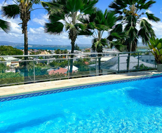 Location villa piscine tois ilets vue mer