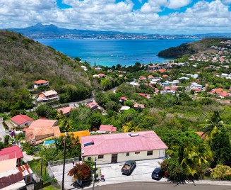 Location trois ilets appartement Azur vue mer