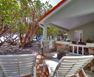 Sur la plage du diamant ezlax et transats