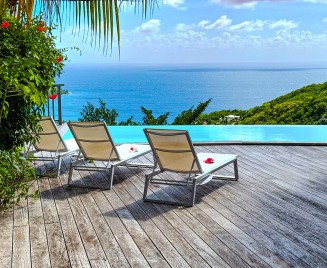 que vue sur petite Anse Martinique