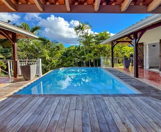 Villa le Patio location Marttinique Trois Ilets 3 ch piscine