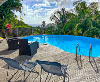 Location Blue horizon sud Martinique studiopiscine