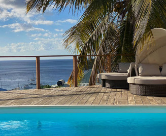 Location magnifique villa Anses d arlet Martinique vue