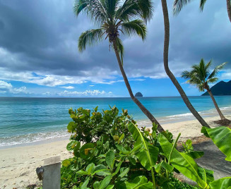 plage diamant maison bord de mer Martinique