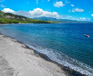 Plage Sainte Philomène Saint Pierre Martinique