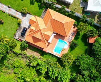 Plan villa Tropicale de Sainte Luce