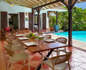 location Martinique piscine 3 chambres