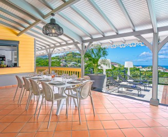 Location villa de luxe la CREOLE Martinique Trois Ilets piscine