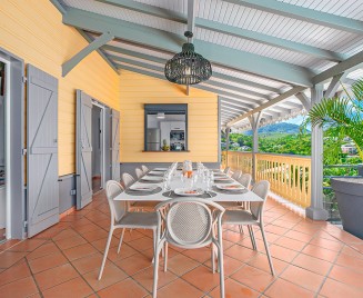 Location villa de luxe la CREOLE Martinique Trois Ilets piscine