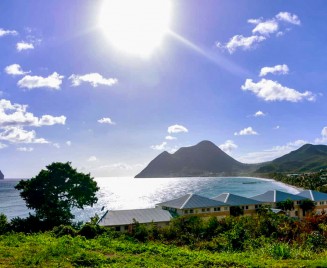 La baie du diamant martinique