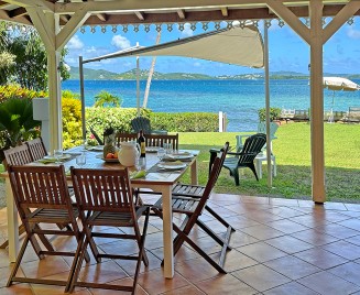 La villa cote mer le robert martinique