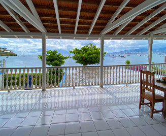 Location sur la plage 3 ilets terrasse