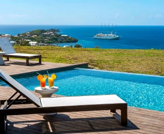 Villa d'exception Martinique sublime vue mer vue transat