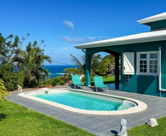 Villa BLUE of CARIBBEAN Sainte-Anne location Martinique 4 chambres piscine - Bienvenue à Bleu Caraïbes