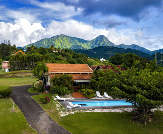 Location villa 5 étoiles le carbet martinique