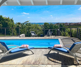 Villa le vauclin vue mer piscine