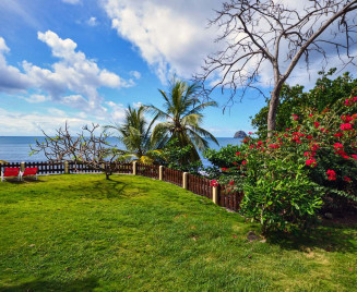 L'arrivée à la plage du diamant