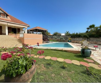 Location villa Sainte-Luce pont cafe piscine