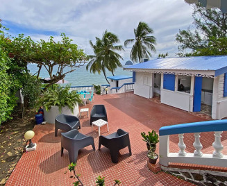 Location villa bord de mer la Caraibe diamant