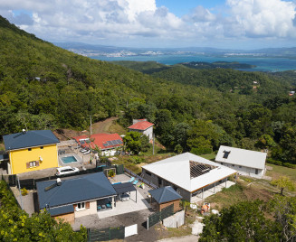 Petite maison sur les hauteurs des 3 ilets Martinique